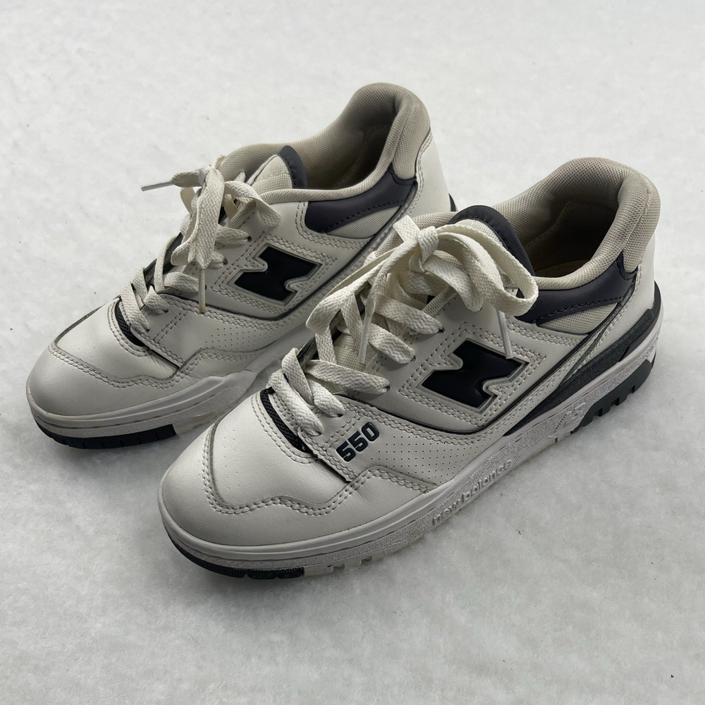 New Balance 550 Women's 6 White Dark Mercury BBW550BA Size 6 No Box